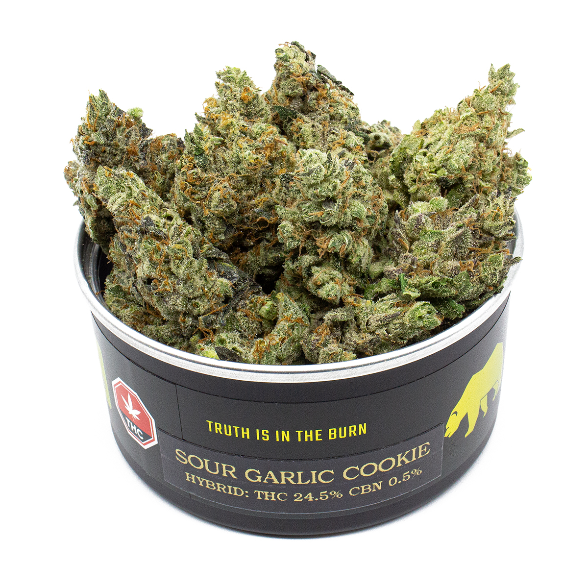 Skookum Sour Garlic Cookie Aaaa Canned Craft Cannabis Skookum Cannabis